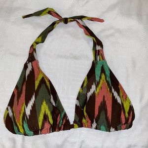 NWT Billabong triangle top bathing suit top. Size Large
